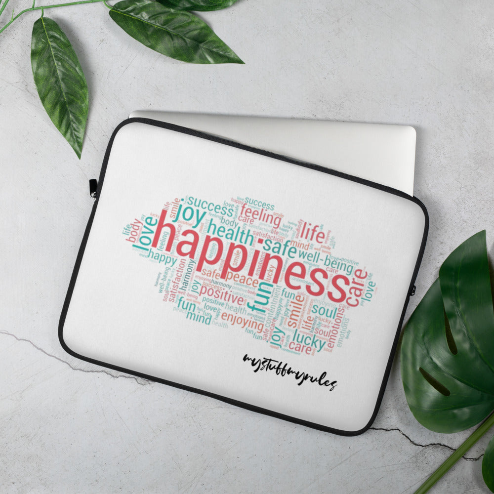 Laptop Sleeve - Happiness