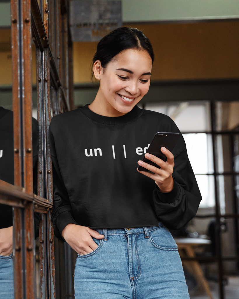 Unparalleled (Women's Crop Sweatshirt)