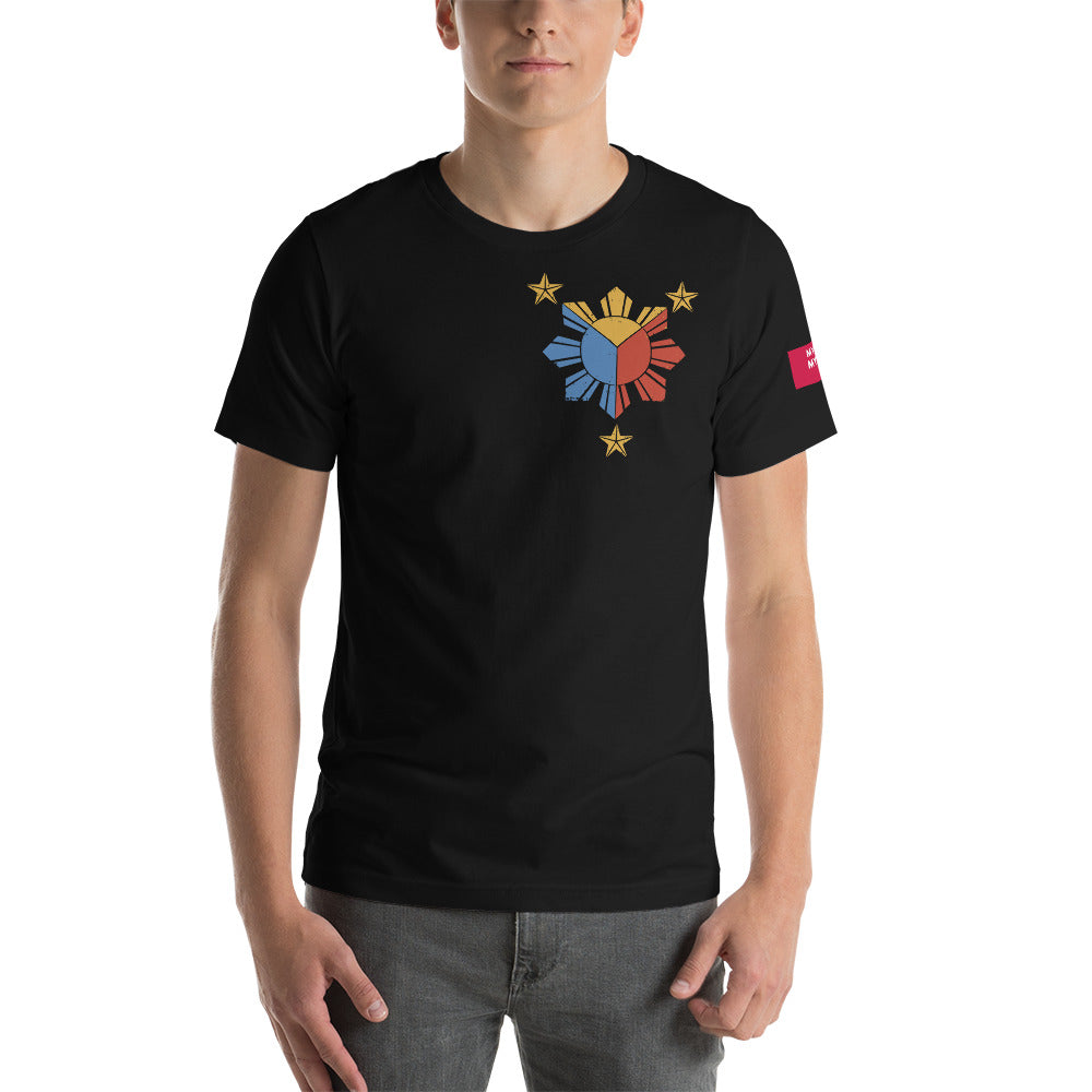 Three Stars and a Sun Logo - Short-Sleeve Unisex T-Shirt