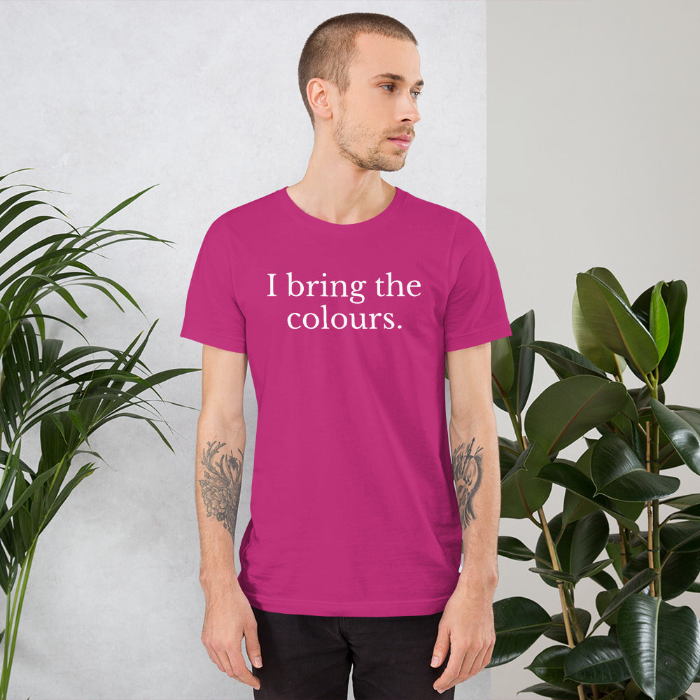 The Chromatist - I bring the colours. (Short-Sleeve Unisex T-Shirt)